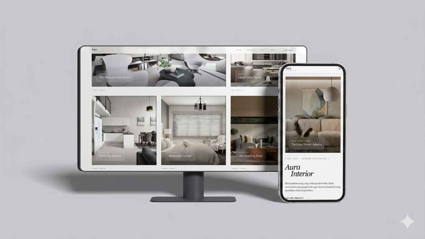 Exclusive High-End Interior Business Profile - Multipage