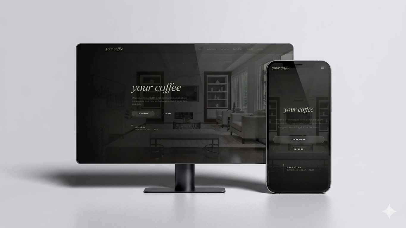 Website Coffee Shop untuk UMKM – Terima Order WA & Menu Digital